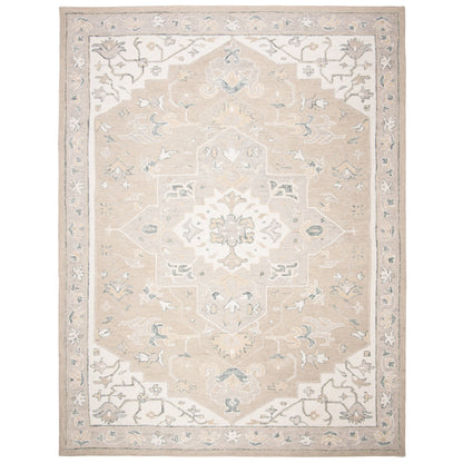 Tapis en laine Selveta micro-bouclé fait main SAFAVIEH