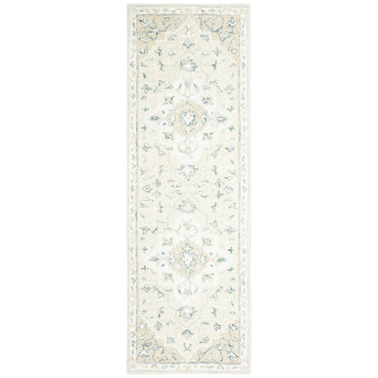 Tapis en laine Selveta micro-bouclé fait main SAFAVIEH