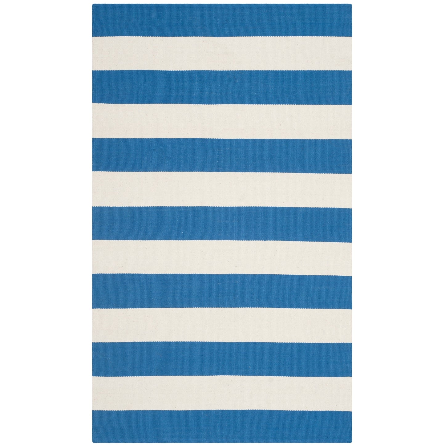 Tapis tissé plat en coton à rayures Montauk Geltrude fait main SAFAVIEH