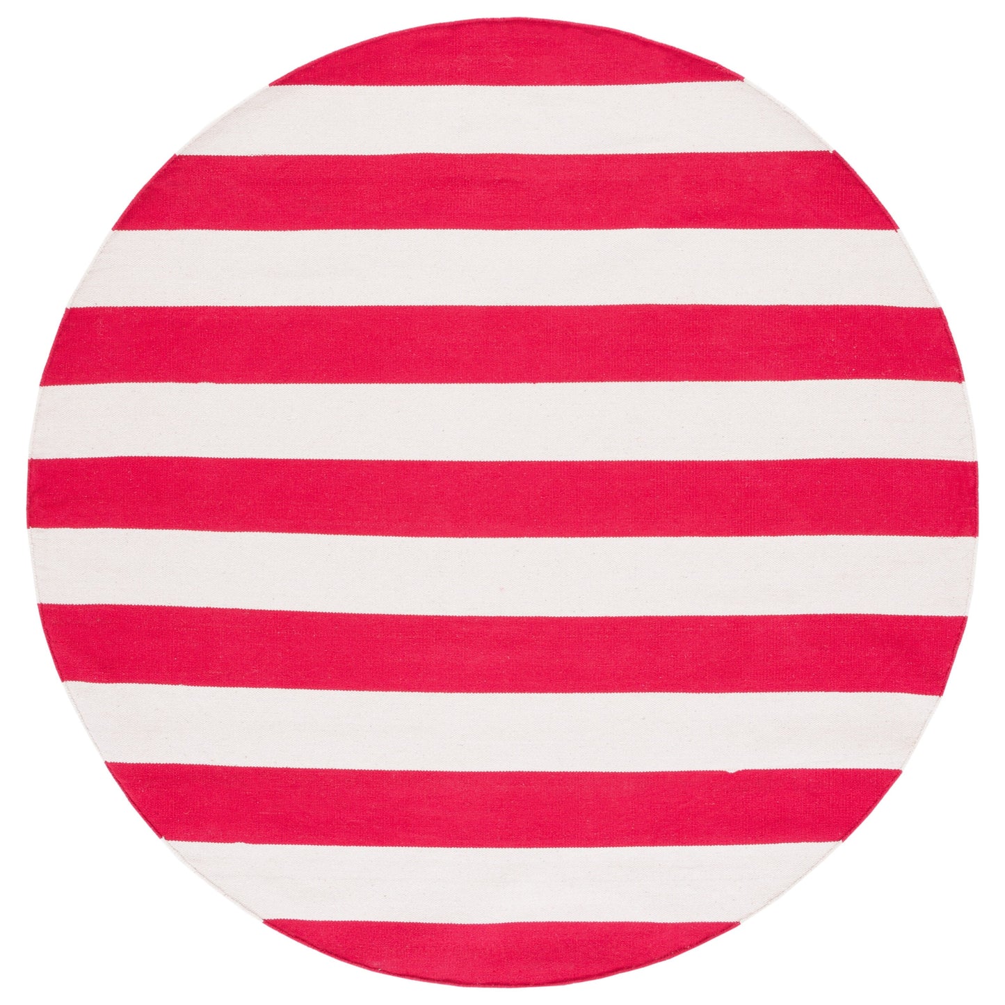 Tapis tissé plat en coton à rayures Montauk Geltrude fait main SAFAVIEH