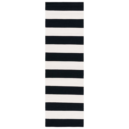 Tapis tissé plat en coton à rayures Montauk Geltrude fait main SAFAVIEH