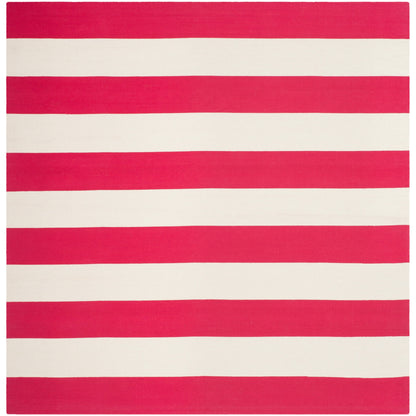 Tapis tissé plat en coton à rayures Montauk Geltrude fait main SAFAVIEH