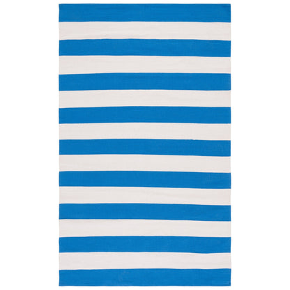 Tapis tissé plat en coton à rayures Montauk Geltrude fait main SAFAVIEH