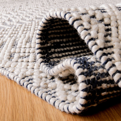 Tapis à franges en laine Natura Estel fait main SAFAVIEH