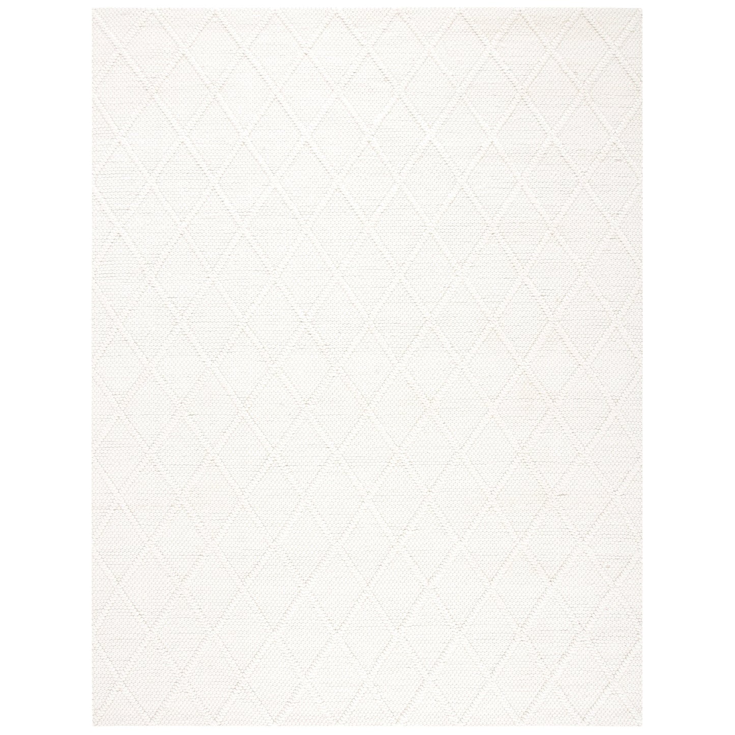 SAFAVIEH Tapis en treillis en laine/viscose Natura Metje fait à la main