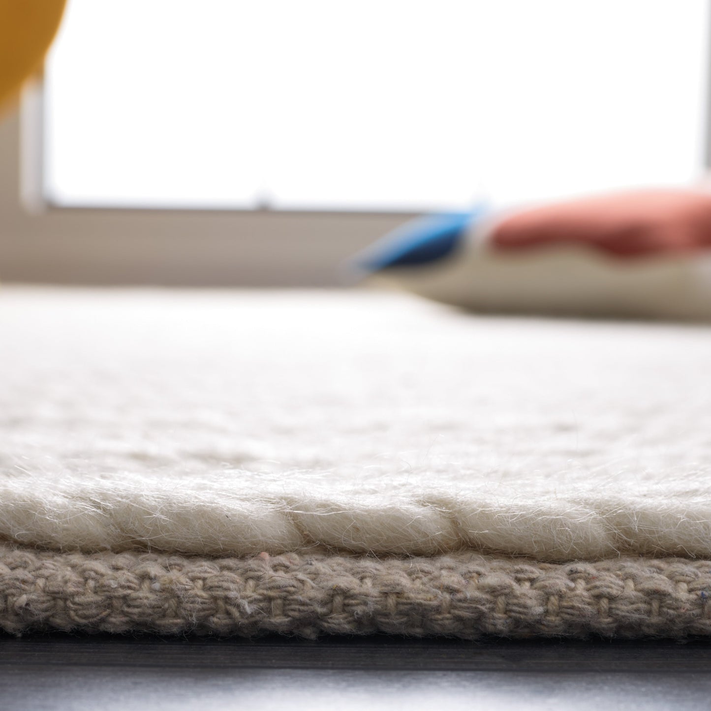 SAFAVIEH Tapis en laine Natura Sanjulata fait à la main