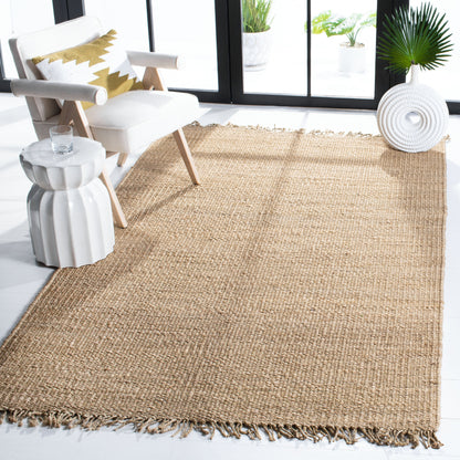 Tapis à franges en jute Eybjorg fait main en fibres naturelles SAFAVIEH