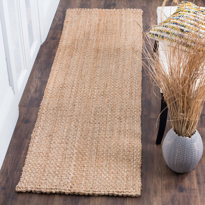 Tapis Gerdur en jute fait main en fibre naturelle SAFAVIEH