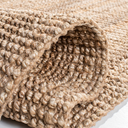 Tapis Mirnesa en jute fait main en fibre naturelle avec franges SAFAVIEH