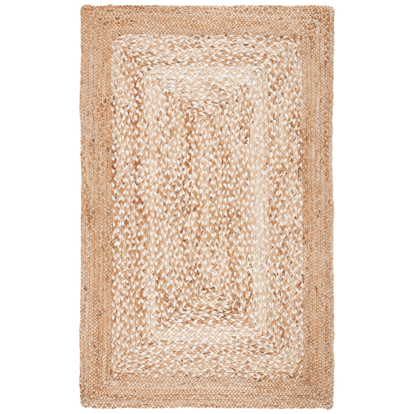 Tapis en jute Ronette fait main en fibres naturelles SAFAVIEH