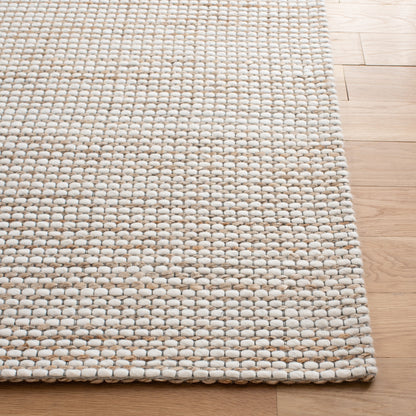 Tapis SAFAVIEH fait main en fibre naturelle Yareli jute et laine.