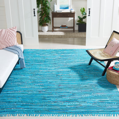 Tapis en coton à rayures Litzy fait main SAFAVIEH