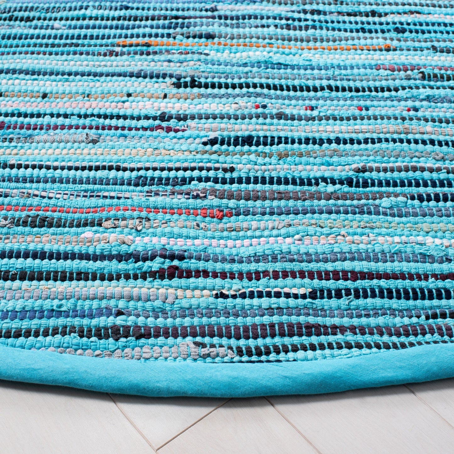 Tapis en coton à rayures Litzy fait main SAFAVIEH