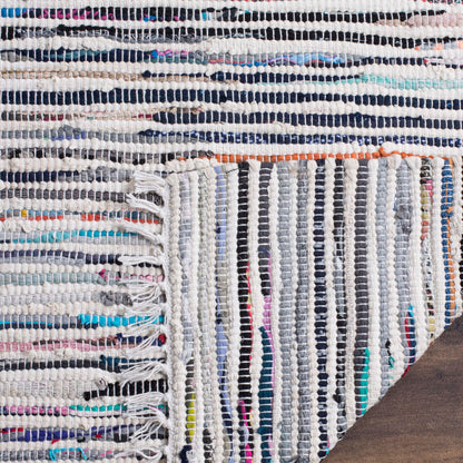 Tapis en coton à rayures Litzy fait main SAFAVIEH