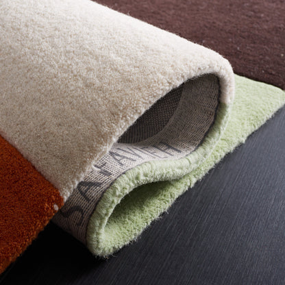 SAFAVIEH Fait main Rodeo Drive Willow Mid-Century Modern Abstract Wool