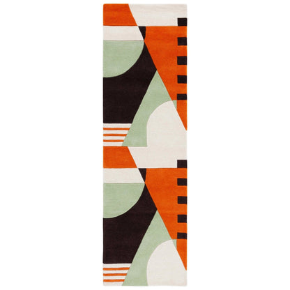 SAFAVIEH Fait main Rodeo Drive Willow Mid-Century Modern Abstract Wool