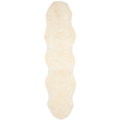 Tapis en peau de mouton véritable Brittnie fait main SAFAVIEH