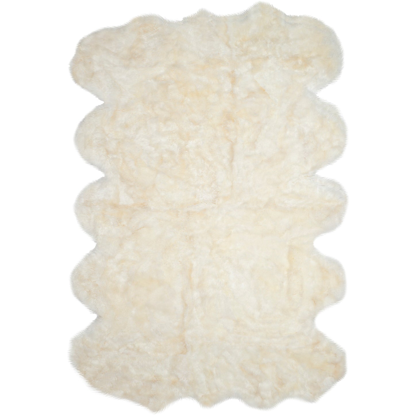 Tapis en peau de mouton véritable Brittnie fait main SAFAVIEH