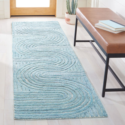 Tapis abstrait en laine fait main SAFAVIEH Southampton Asha