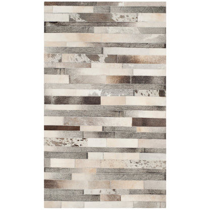 SAFAVIEH Handmade Studio Leather Tennille Modern Leather Rug