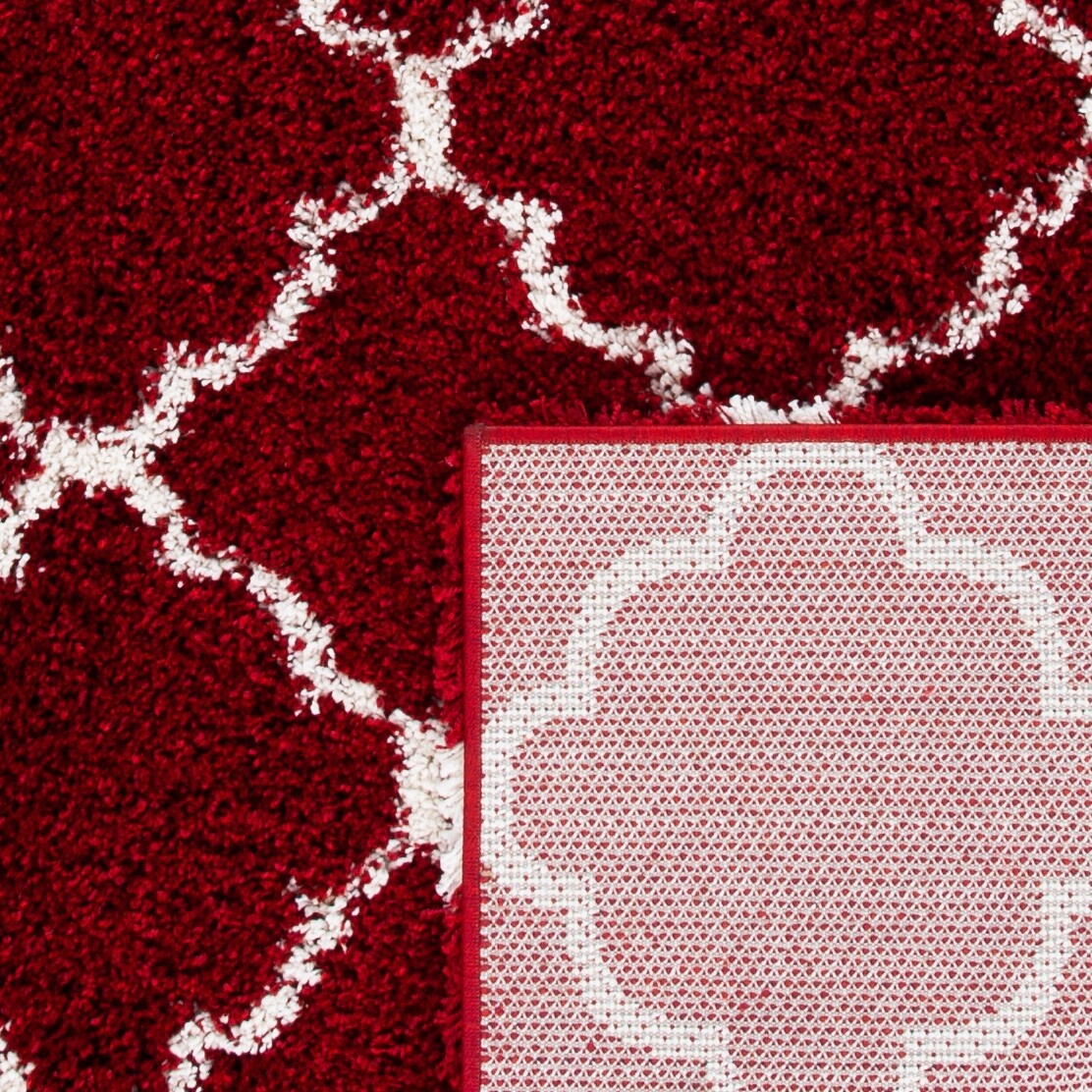 SAFAVIEH Hudson Shag Jeryl Glam Trellis 2-inch Area Rug