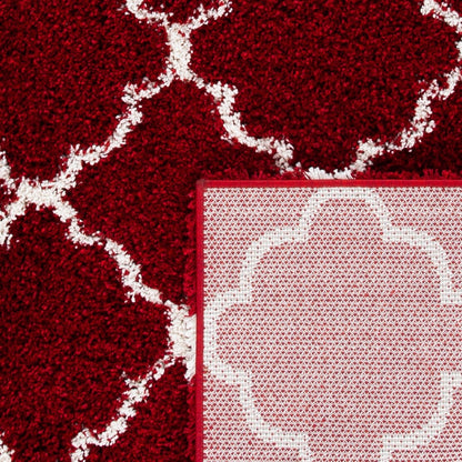 SAFAVIEH Hudson Shag Jeryl Glam Trellis 2-inch Area Rug