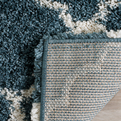SAFAVIEH Hudson Shag Jeryl Glam Trellis 2-inch Area Rug