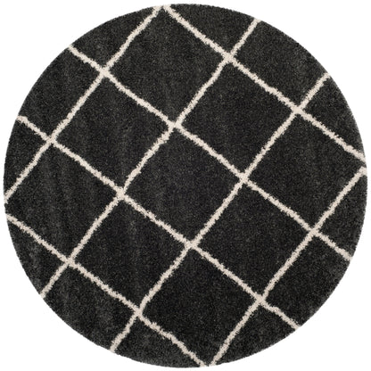 SAFAVIEH Hudson Shag Raili Diamond Trellis 2-inch Thick Rug