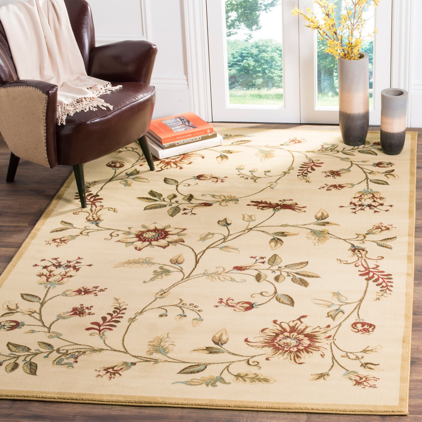 Tapis floral traditionnel SAFAVIEH Lyndhurst Nazaria