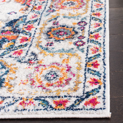 SAFAVIEH Madison Delois Medallion Rustic Farmhouse Distressed Rug