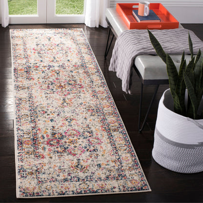 SAFAVIEH Madison Delois Medallion Rustic Farmhouse Distressed Rug