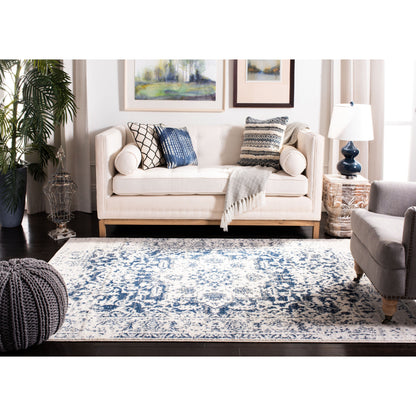 SAFAVIEH Madison Delois Medallion Rustic Farmhouse Distressed Rug