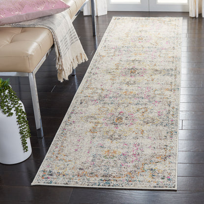 SAFAVIEH Madison Katelijne Boho Medallion Distressed Area Rug