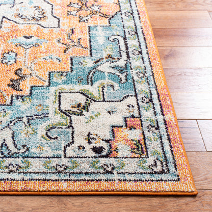 SAFAVIEH Madison Katelijne Boho Medallion Distressed Area Rug