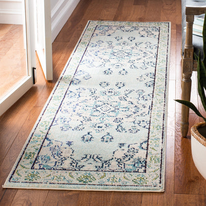 SAFAVIEH Monaco Oceane Boho Medallion Distressed Area Rug