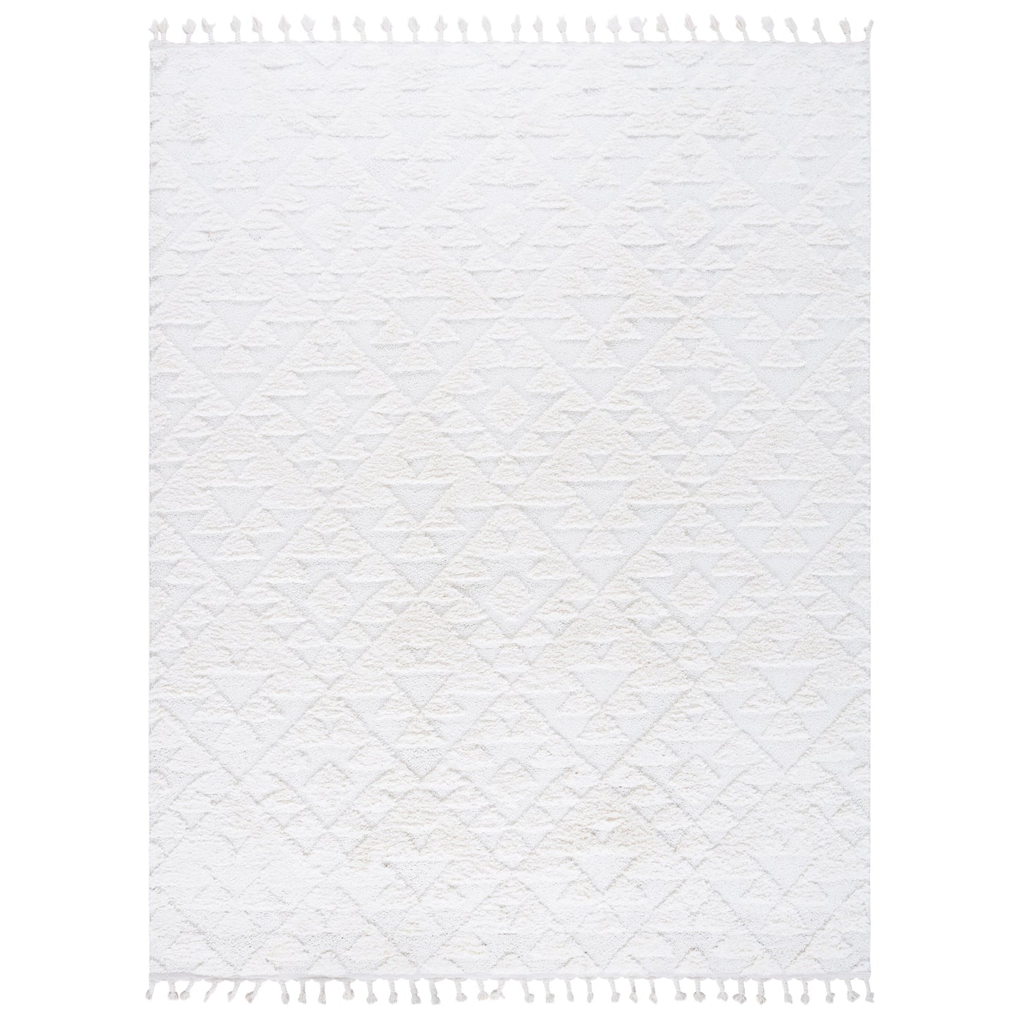 SAFAVIEH Moroccan Tassel Shag Delores 2-inch Thick Rug