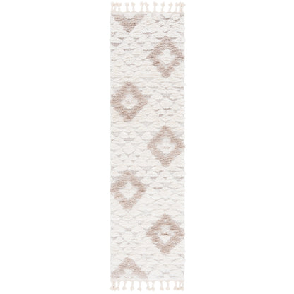 SAFAVIEH Moroccan Tassel Shag Delores 2-inch Thick Rug