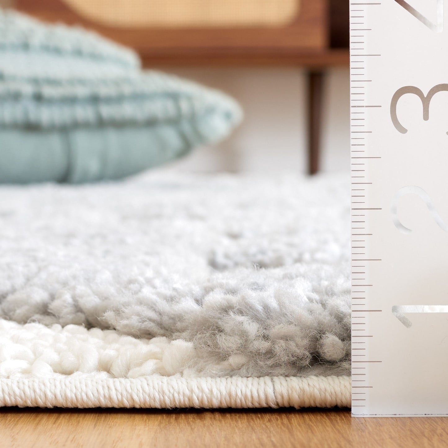 SAFAVIEH Moroccan Tassel Shag Delores 2-inch Thick Rug