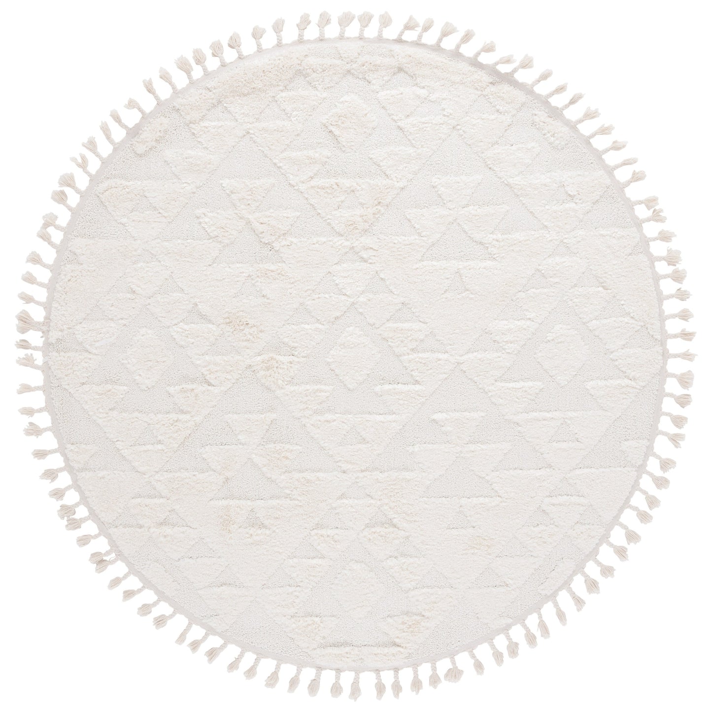 SAFAVIEH Moroccan Tassel Shag Delores 2-inch Thick Rug