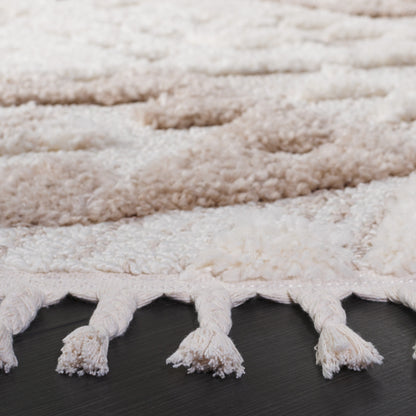 SAFAVIEH Moroccan Tassel Shag Delores 2-inch Thick Rug