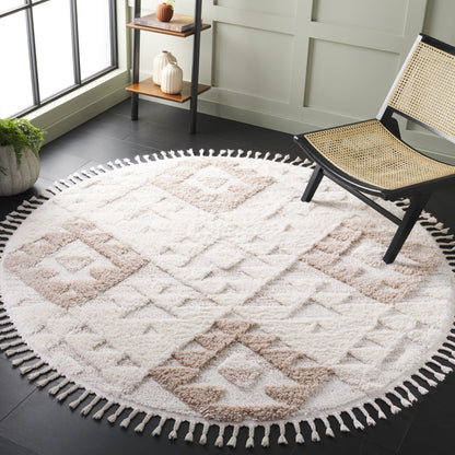 SAFAVIEH Moroccan Tassel Shag Delores 2-inch Thick Rug
