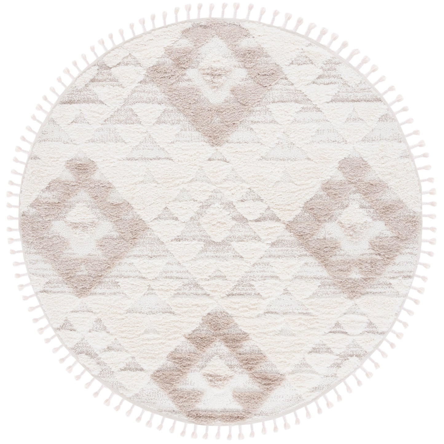 SAFAVIEH Moroccan Tassel Shag Delores 2-inch Thick Rug