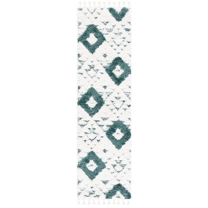 SAFAVIEH Moroccan Tassel Shag Delores 2-inch Thick Rug