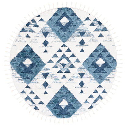 SAFAVIEH Moroccan Tassel Shag Delores 2-inch Thick Rug