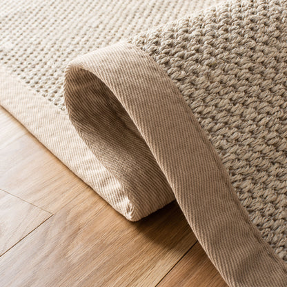 SAFAVIEH Natural Fiber Lorine Casual Border Sisal Rug