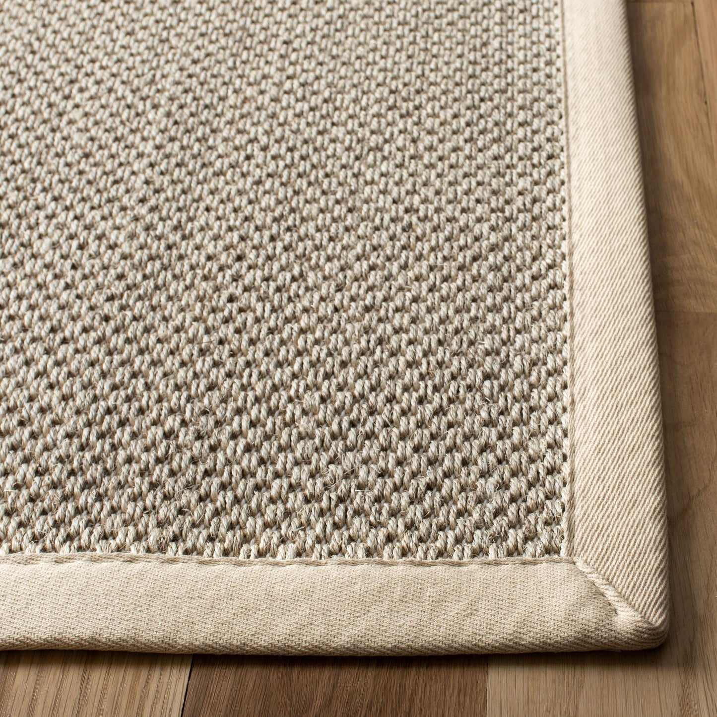 SAFAVIEH Natural Fiber Lorine Casual Border Sisal Rug