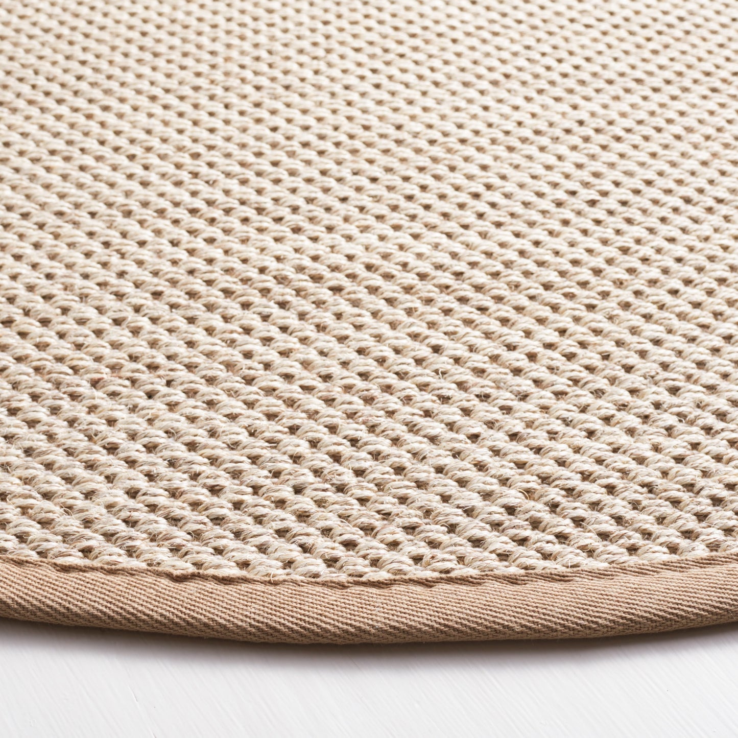 SAFAVIEH Natural Fiber Lorine Casual Border Sisal Rug