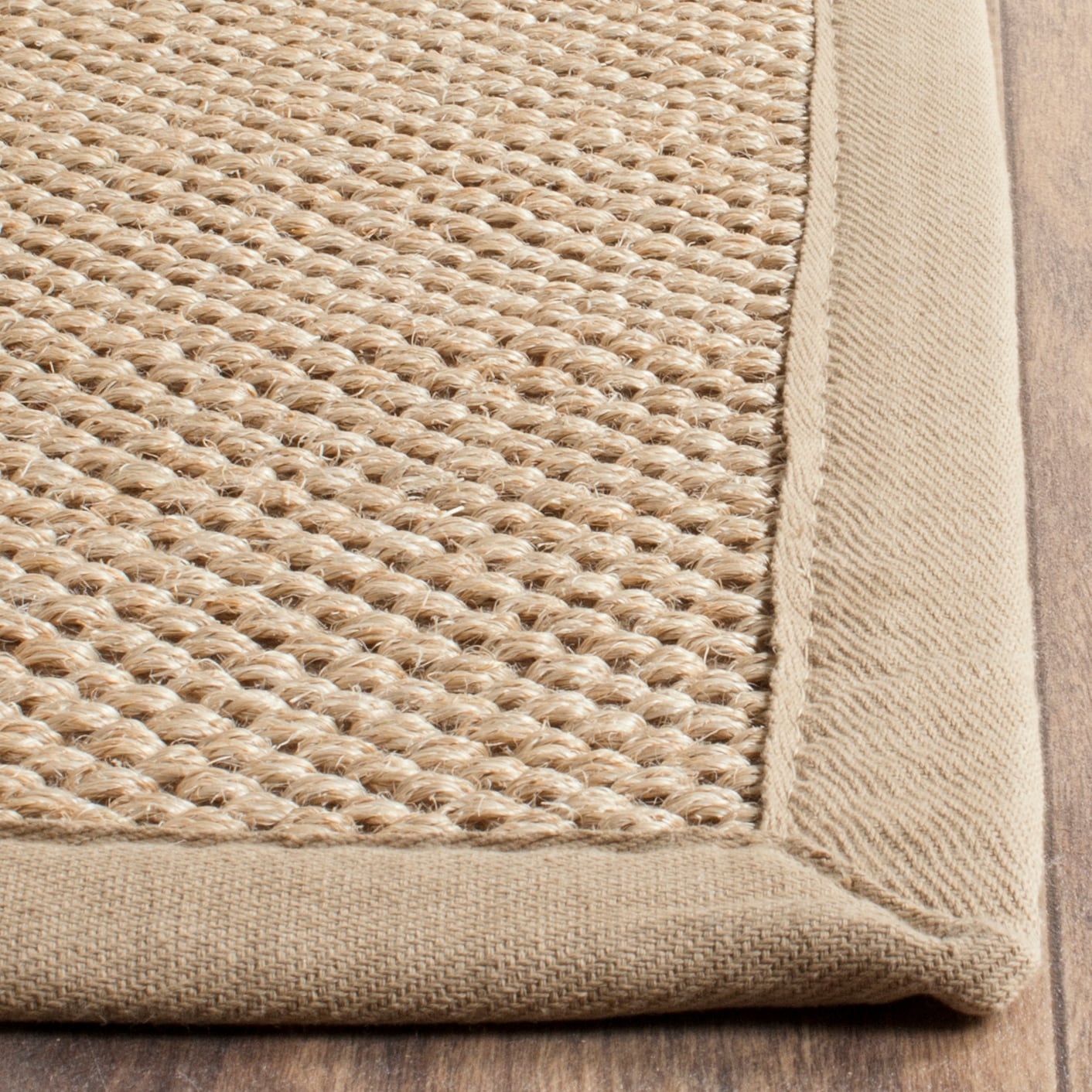SAFAVIEH Natural Fiber Venus Casual Border Sisal Rug