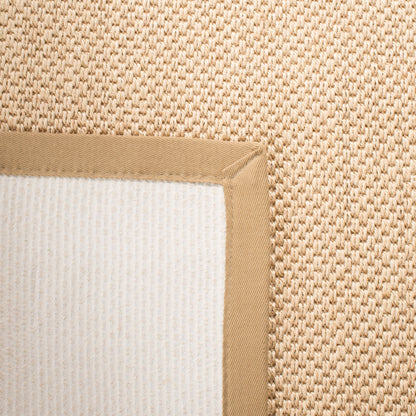 SAFAVIEH Natural Fiber Venus Casual Border Sisal Rug