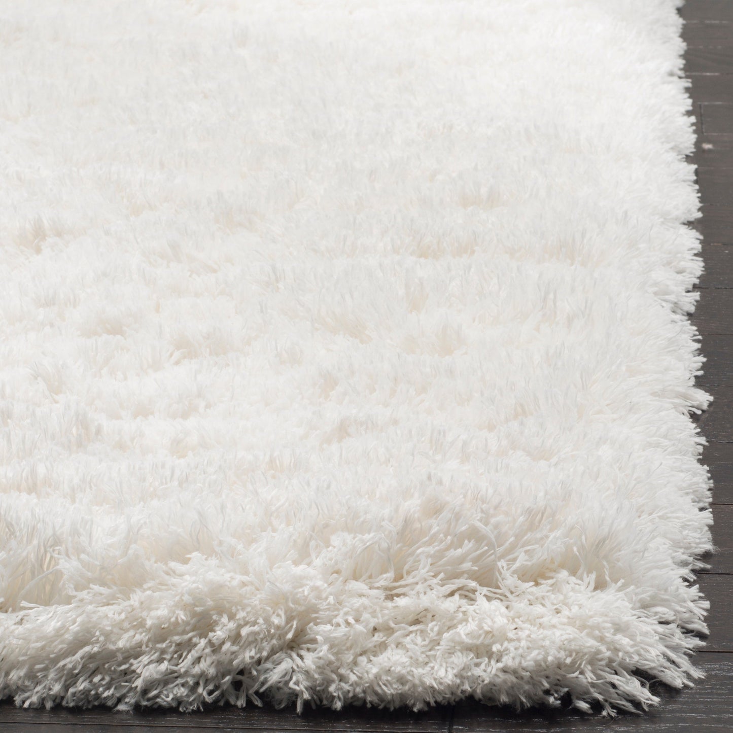SAFAVIEH Polar Shag Alabama Glam Solid 3-inch Extra Thick